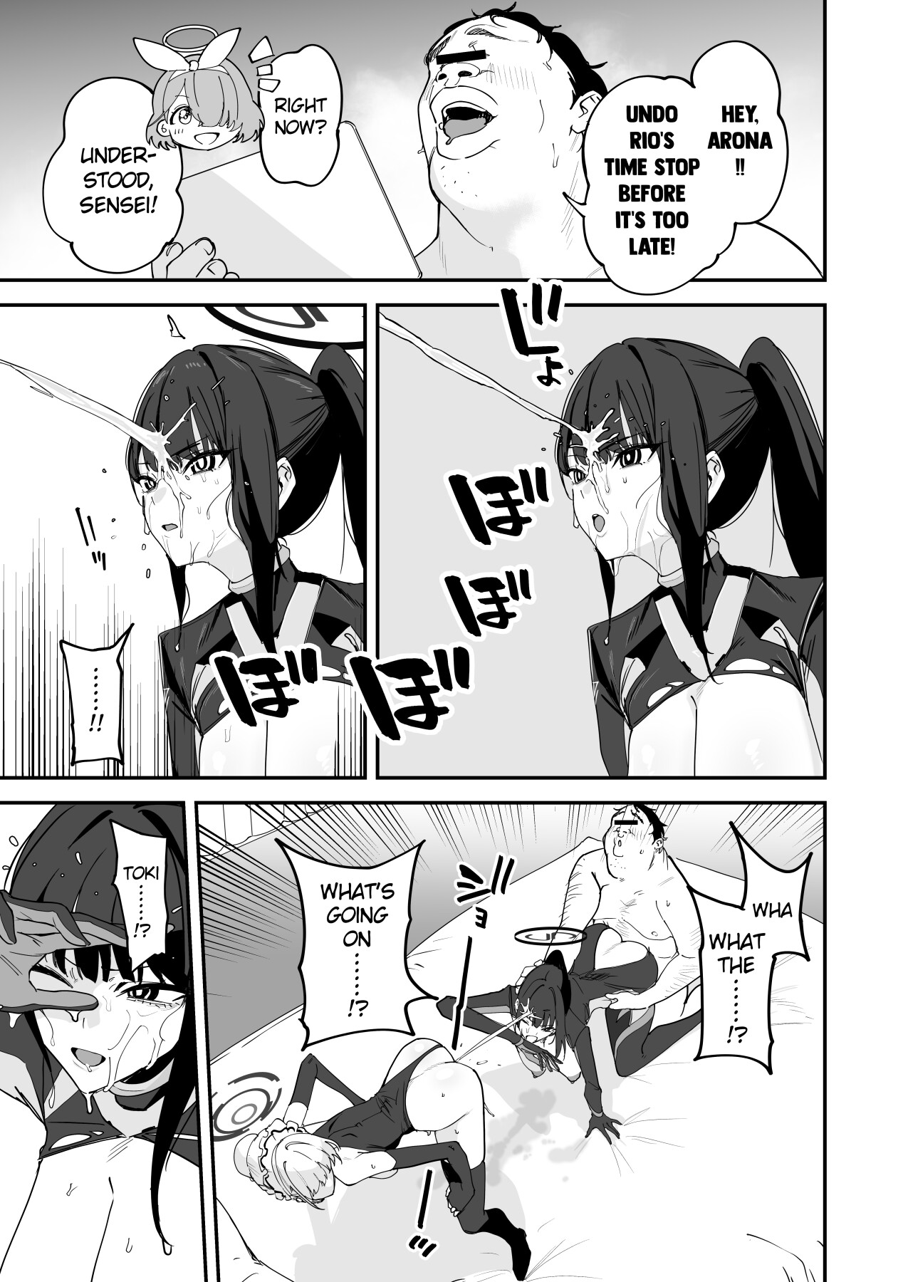 Hentai Manga Comic-Schale Hypnosis Hijacking 1.5-Read-22
